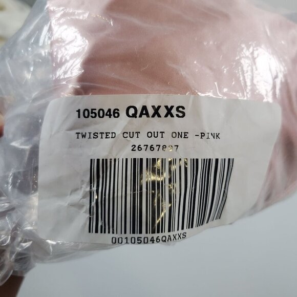 Good American Twisted Cutout One Piece Swimsuit Women Size XXS NWT Pink - Picture 7 of 13